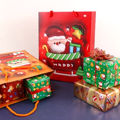 🌲聖誕快樂｜耶誕手提紙袋(中)
