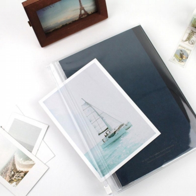 🔸Select｜B6 Transparent Book Protector with Zipper Bag for Notebook