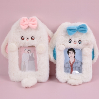 🚌新款卡套登場⭐大耳兔絨毛造型卡套