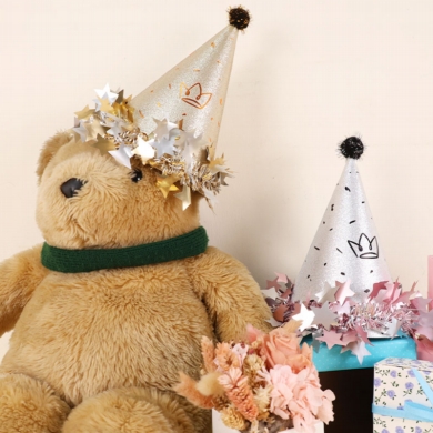 歡樂派對時間🎉Shimmering Pearl Party Hat (Small)